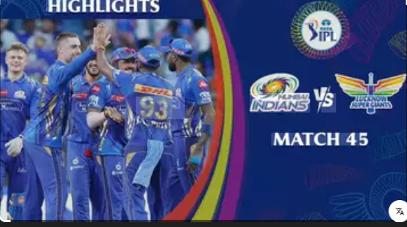 Lucknow Super Giants Vs Mumbai Indians Match Scorecard