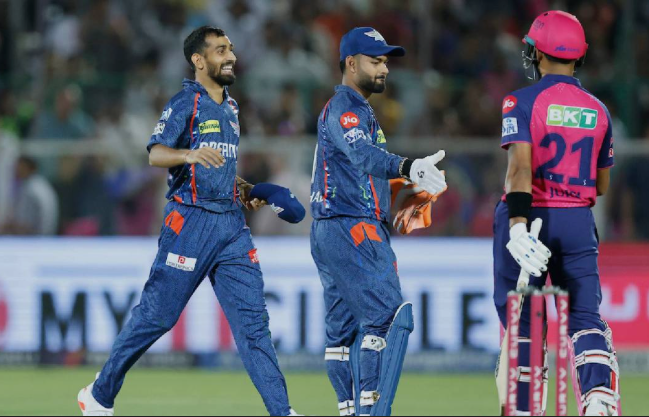 Lucknow Super Giants Vs Rajasthan Royals Timeline