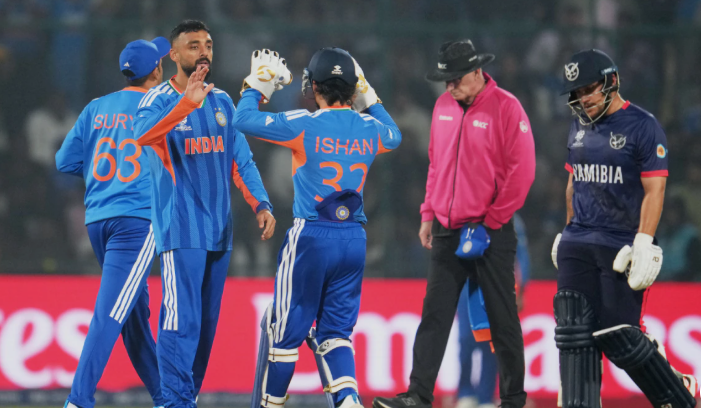 India National Cricket Team Vs Namibia National Cricket Team Match Scorecard